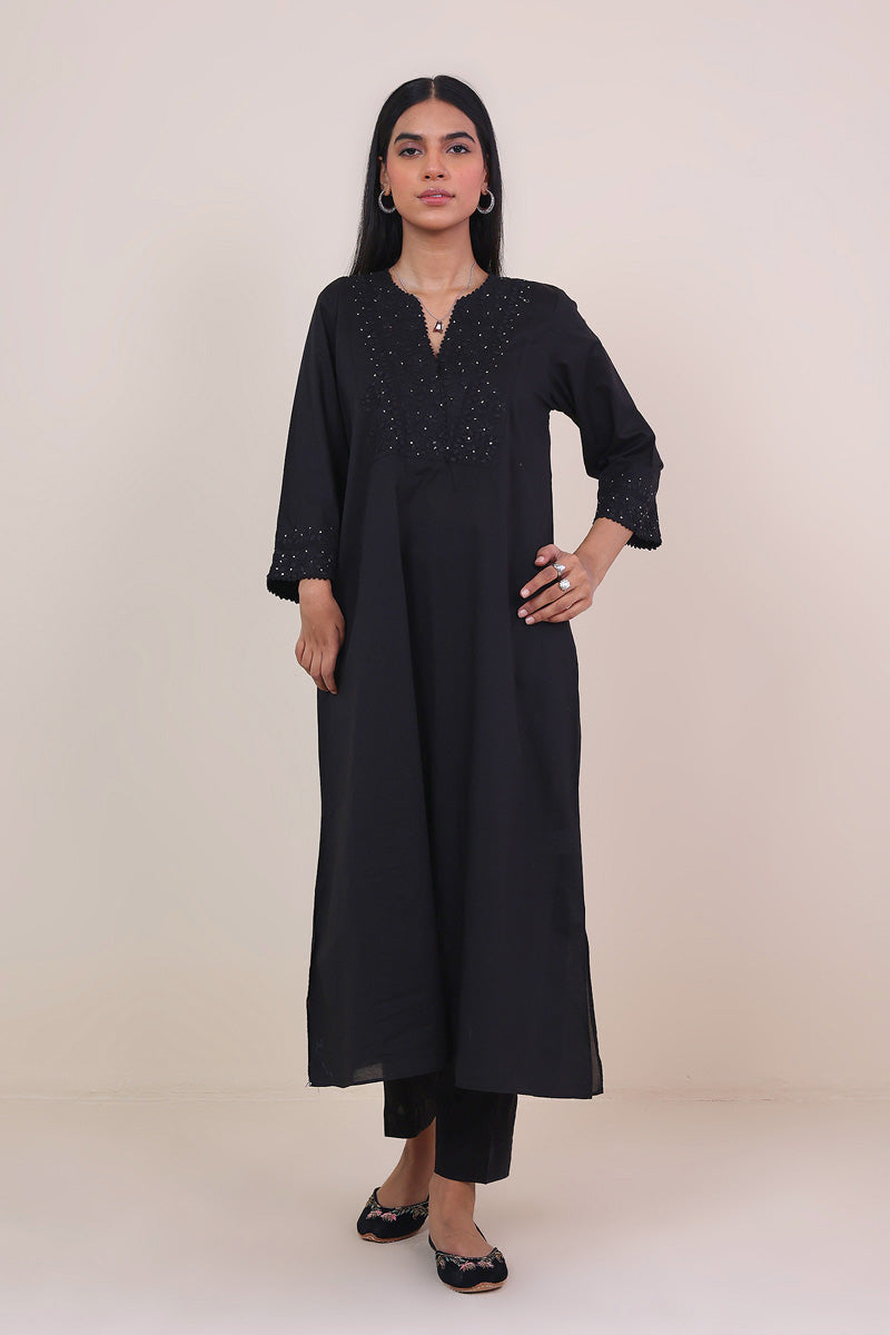 Rung E Bahaar Hand Embroidered Kurta