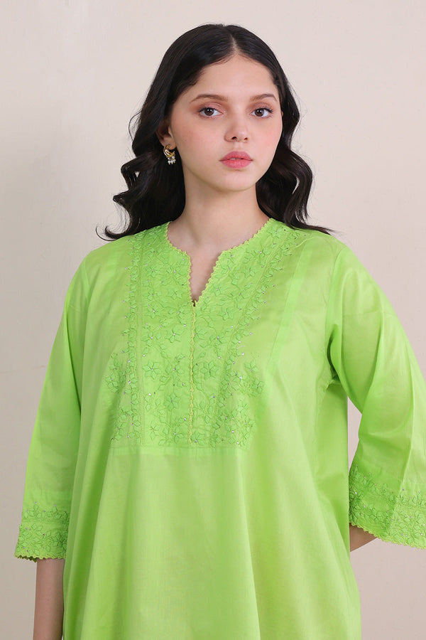 Rung E Bahaar Hand Embroidered Kurta