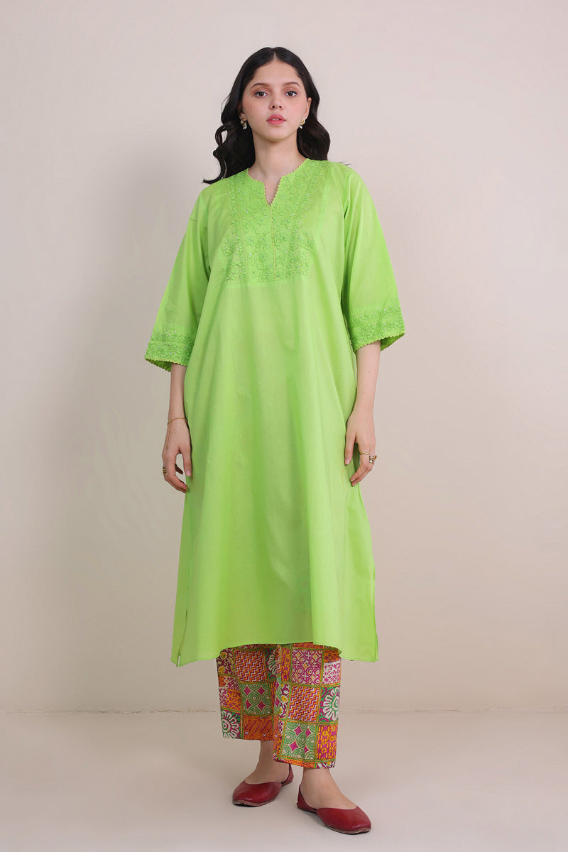 Rung E Bahaar Hand Embroidered Kurta