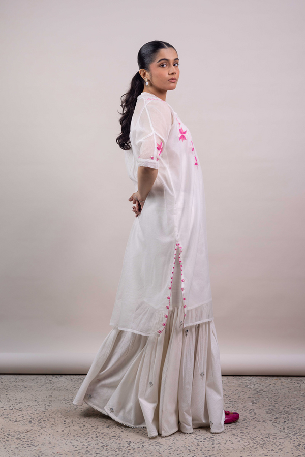 Phool Kahani Embroidered Shirt