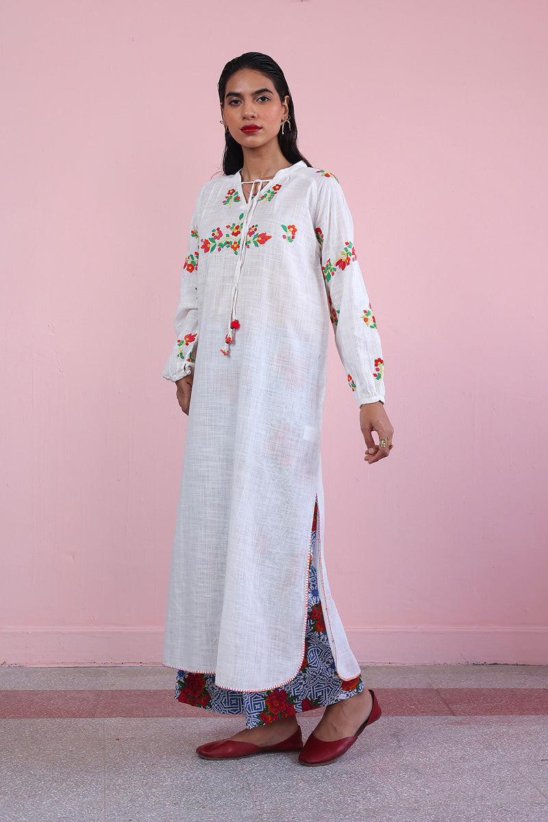 Bohemia Patti Work Tunic