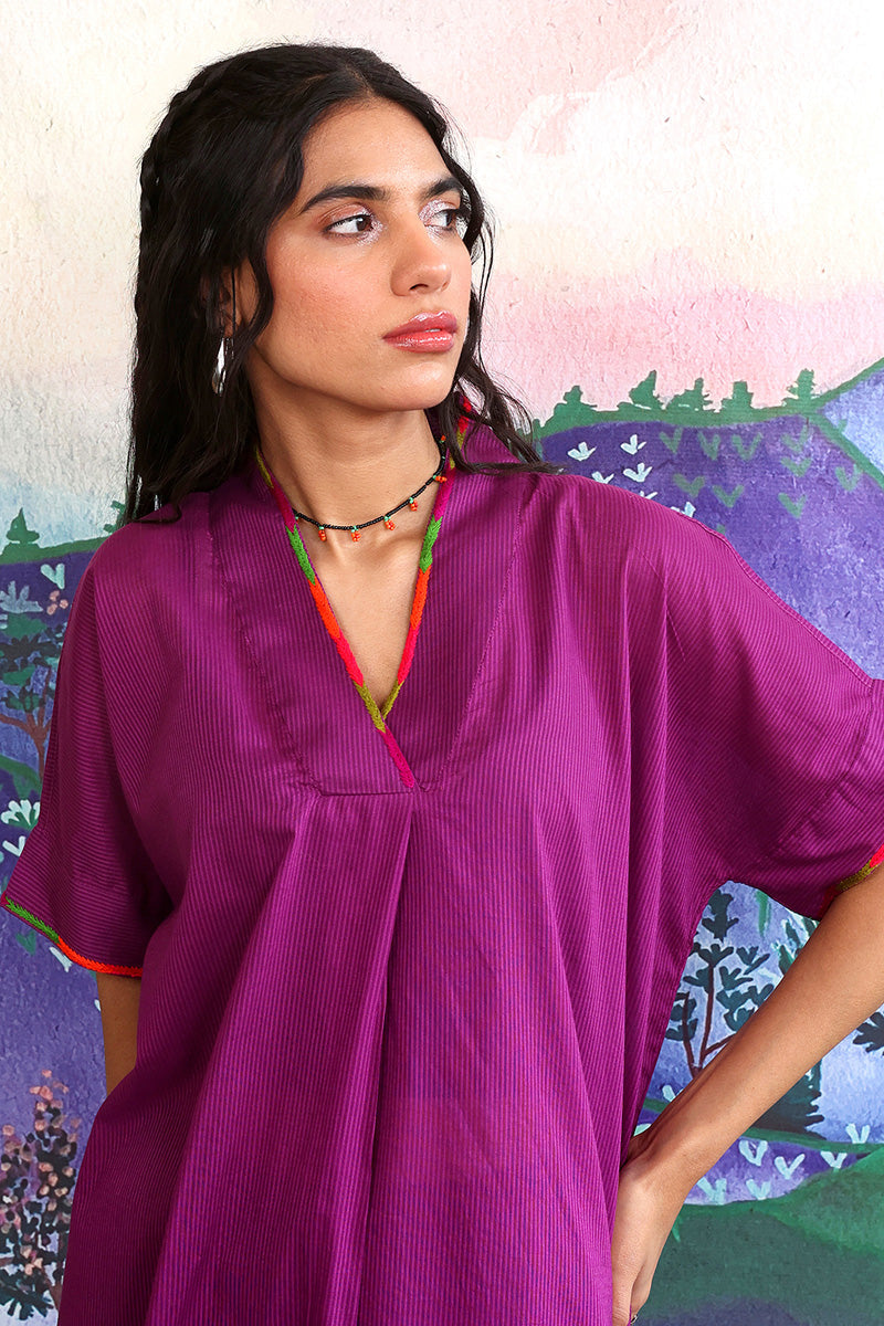 Malmal Boxy Kurta