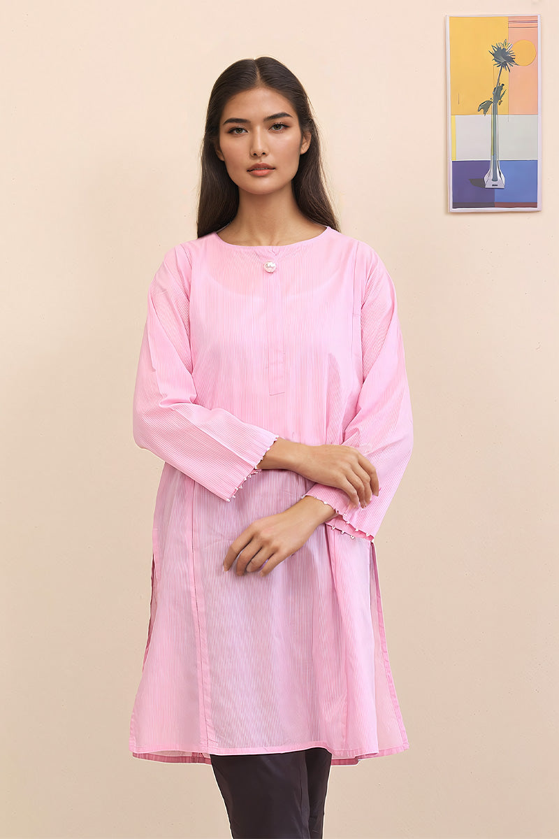 Malmal Striped Kurta