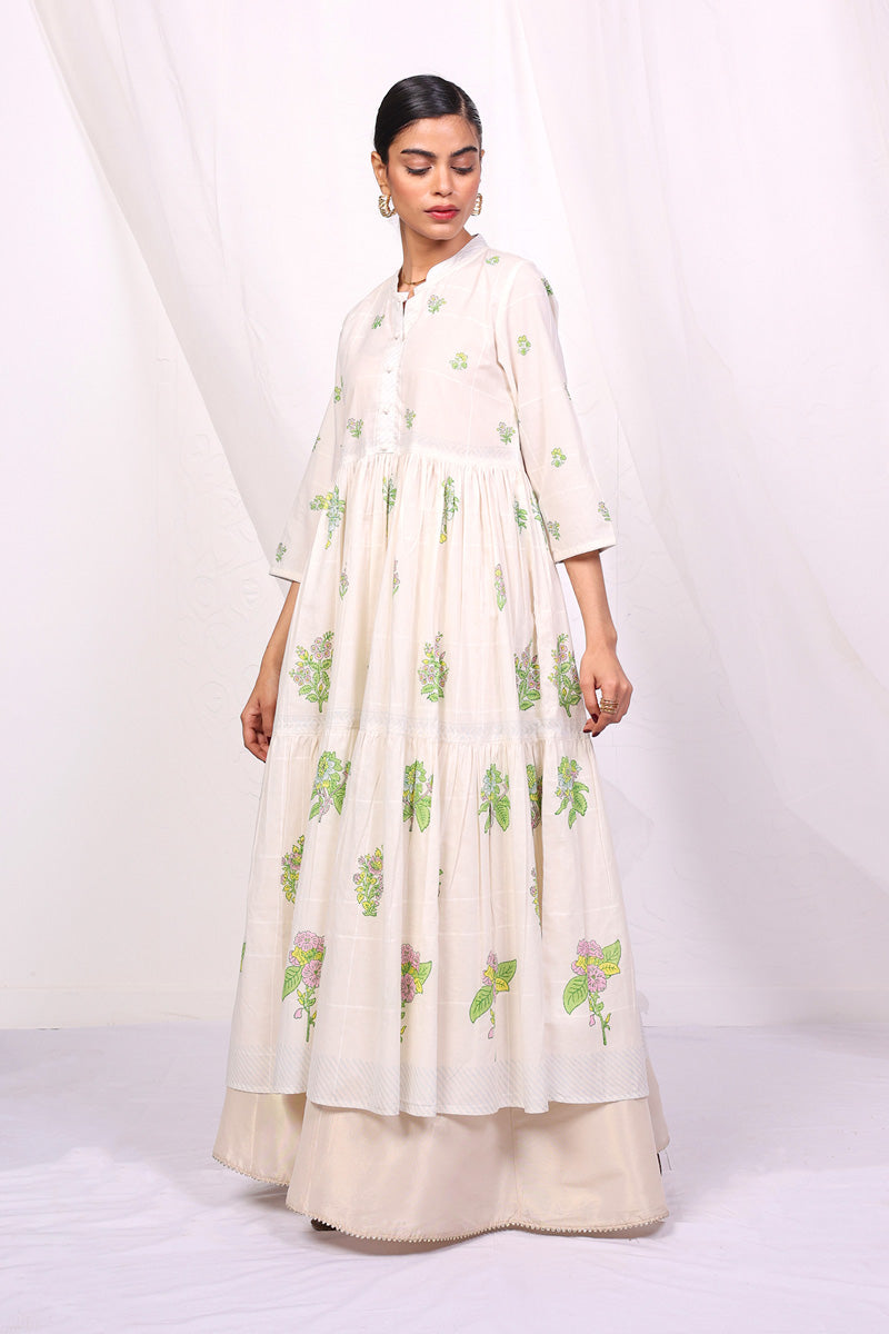 Tropic Splendour Tiered Dress