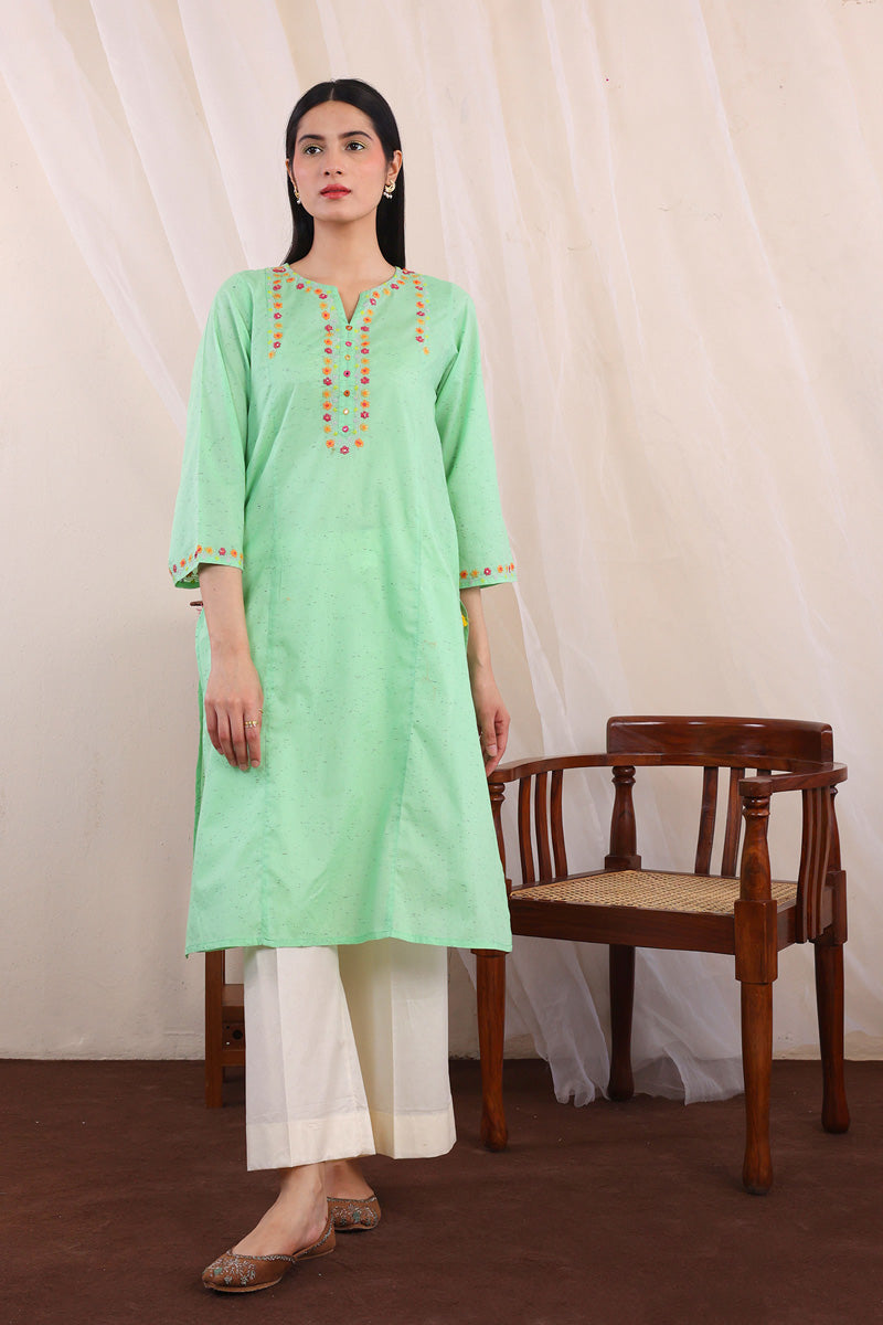 Sundara Mint Kurta