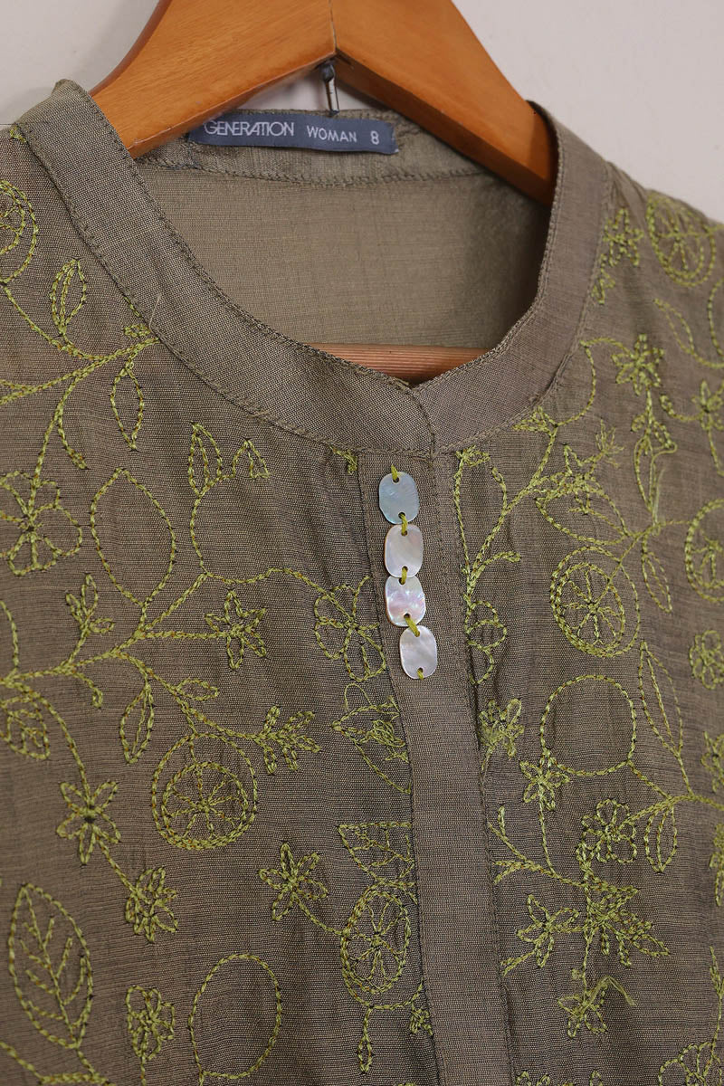 Fleur Amour Chanderi Blend Top