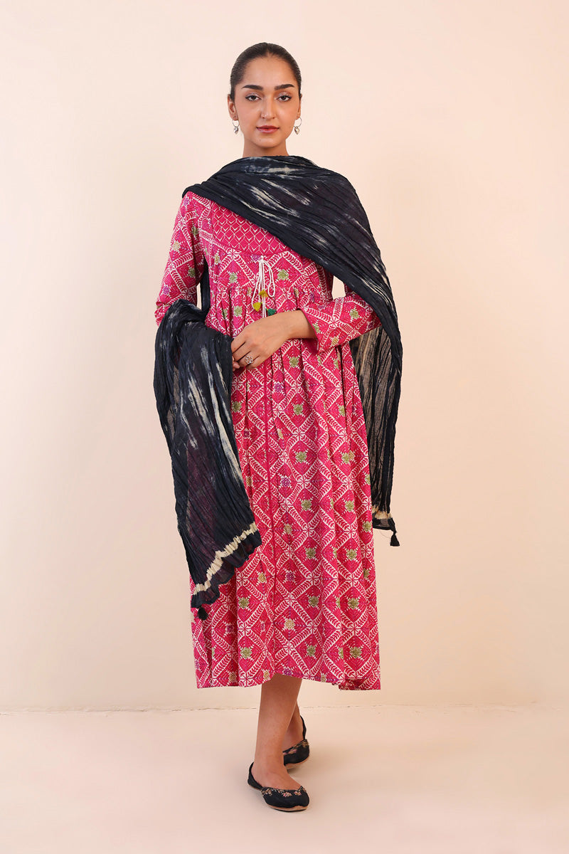 Tie & Dye Print Dupatta