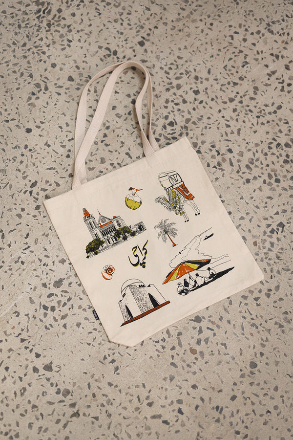 Karachi Kahani Tote Bag