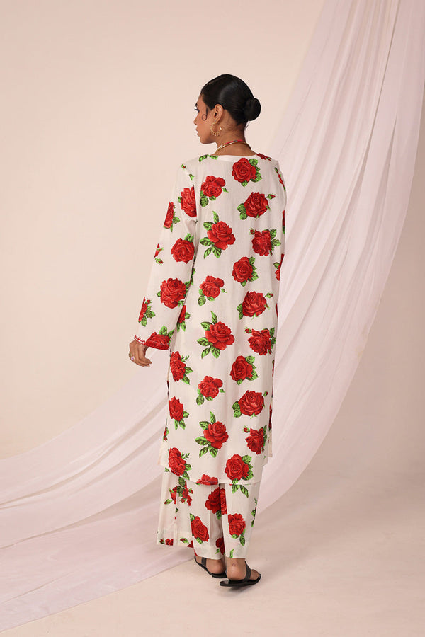 Embroidered Rosa Ensemble