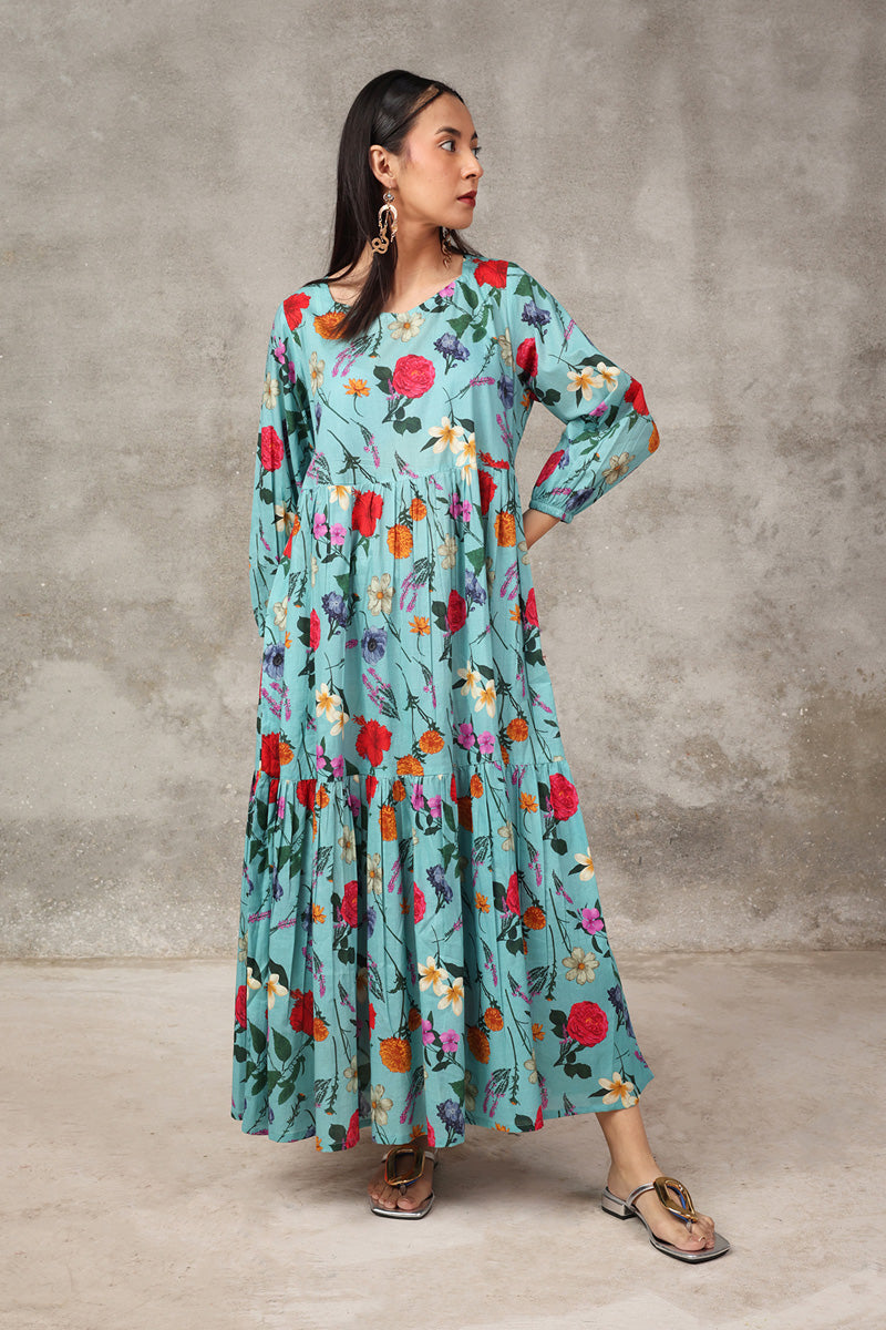 Wild Flower Cascade Frock