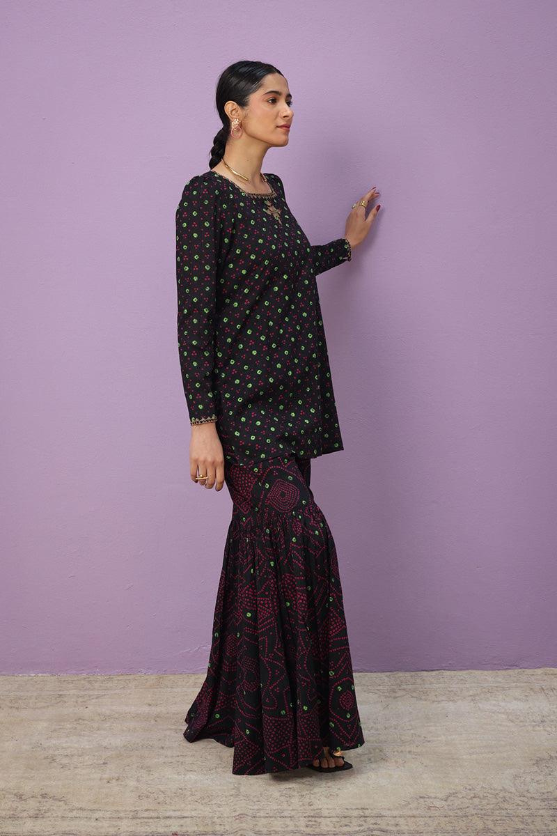 Bandhani Bliss Gharara Set