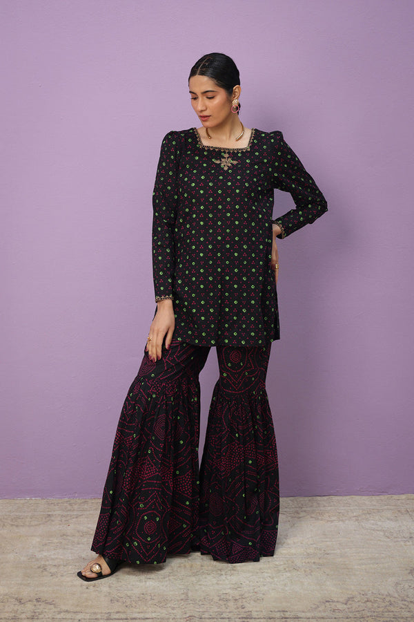 Bandhani Bliss Gharara Set