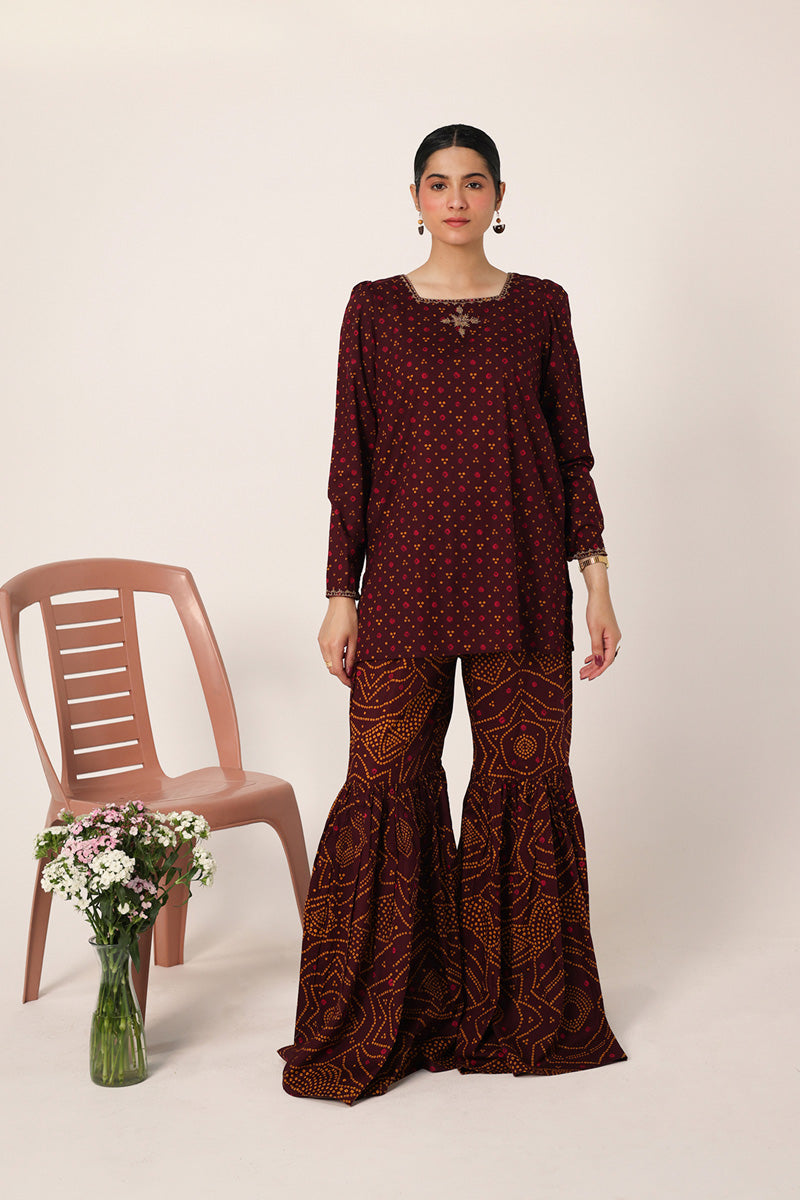Bandhani Bliss Gharara Set