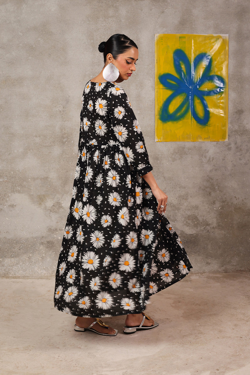 Essence of Pure Sunflowers Frock