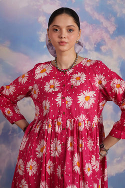 Essence of Pure Sunflowers Frock