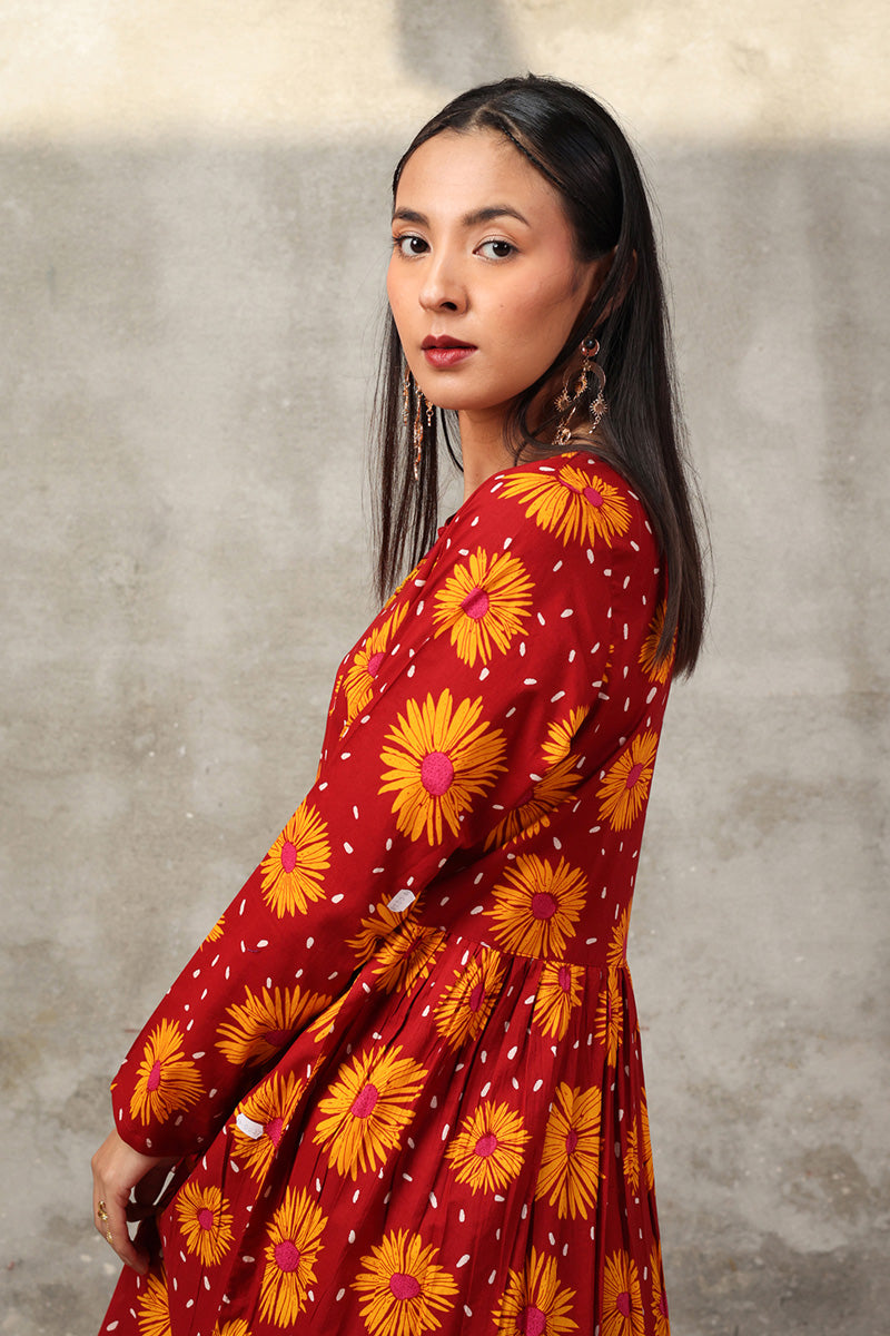 Generation Frock Sunflowers Scape Frock – Generation International