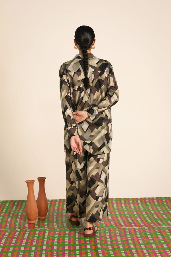 Trippy Retro Groove Co-Ord Set