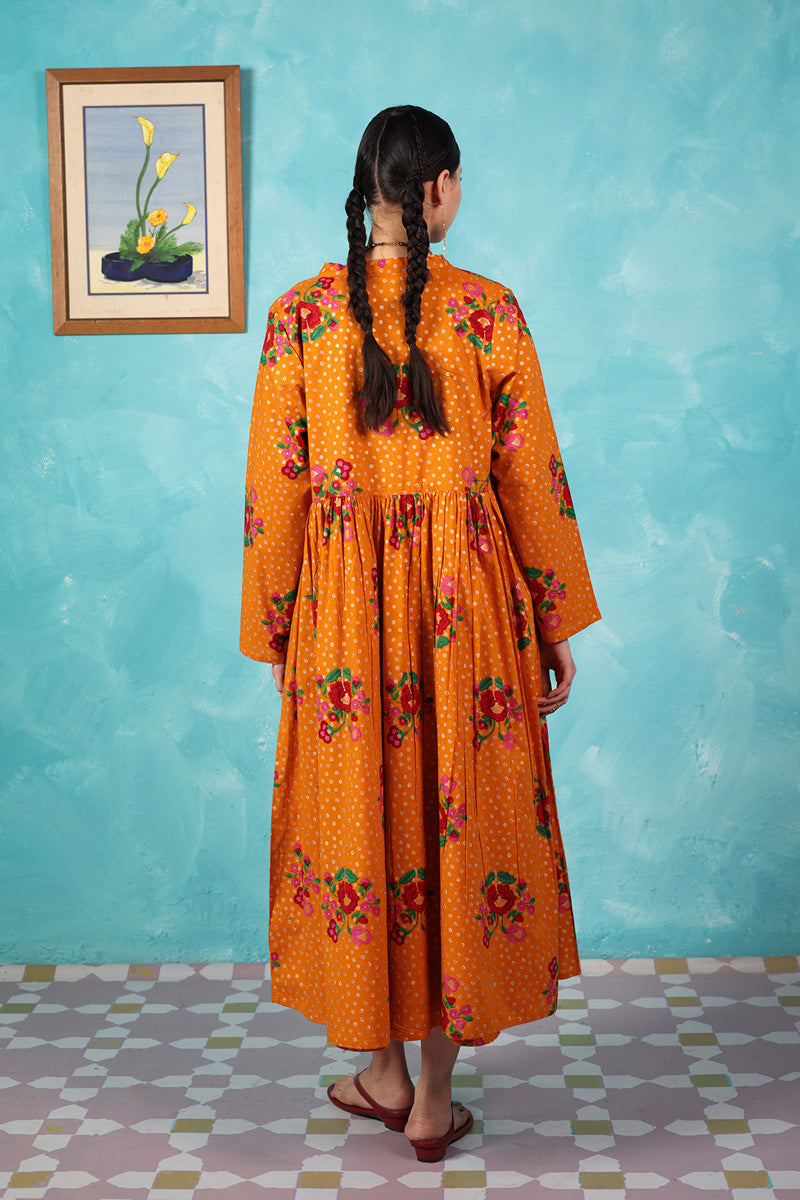 Serene Folk Garden Kurta