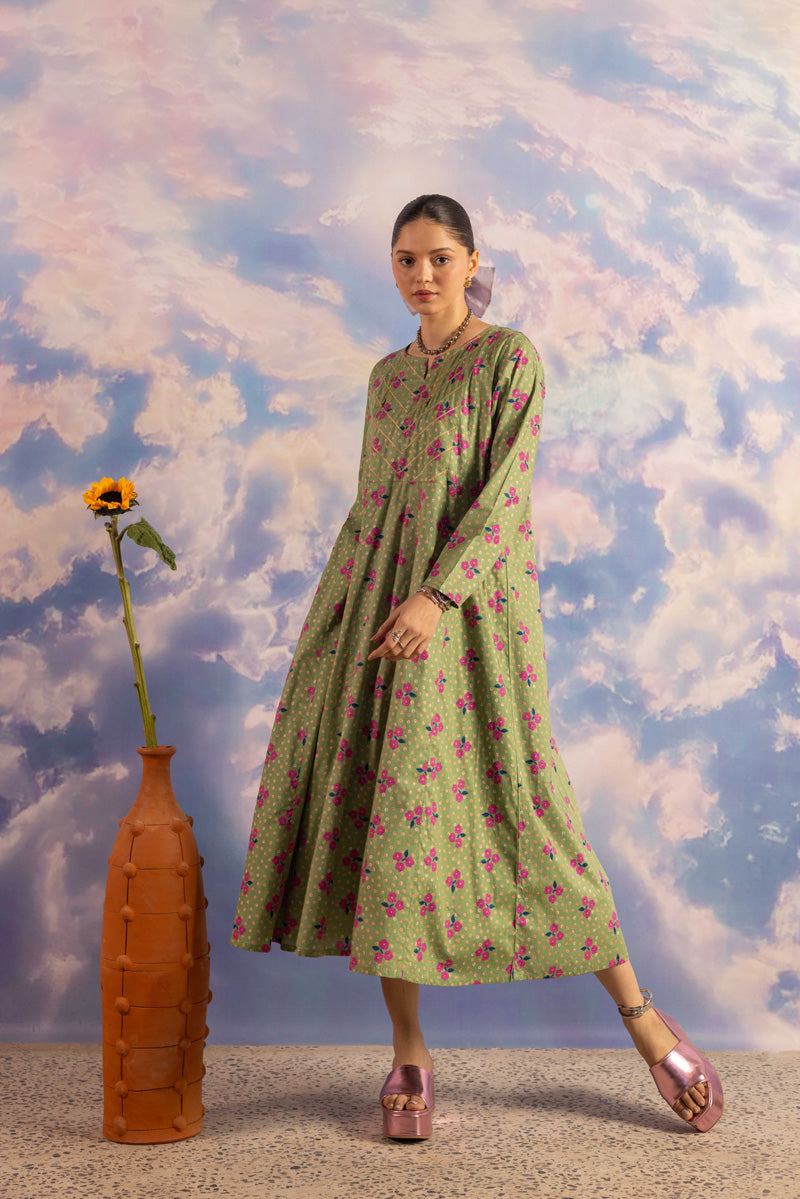 Folk Garden Dress