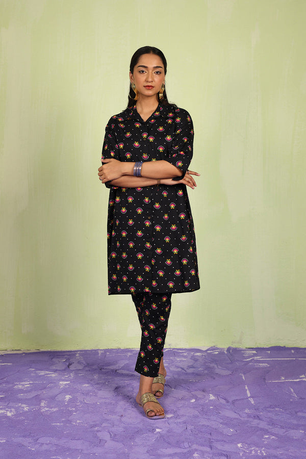 Fiery Mexican Floral Duo