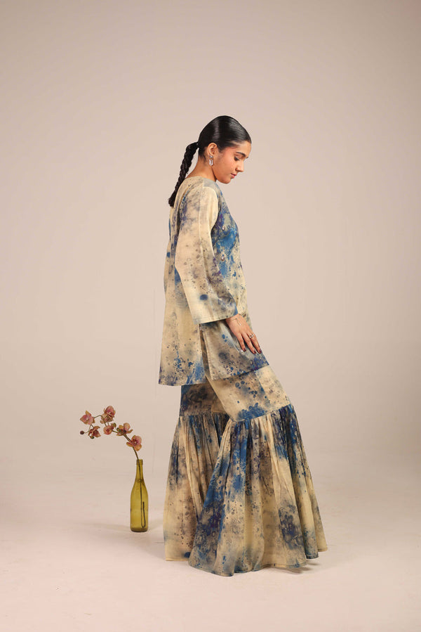 Splash Tastic Gota Glint Gharara Set