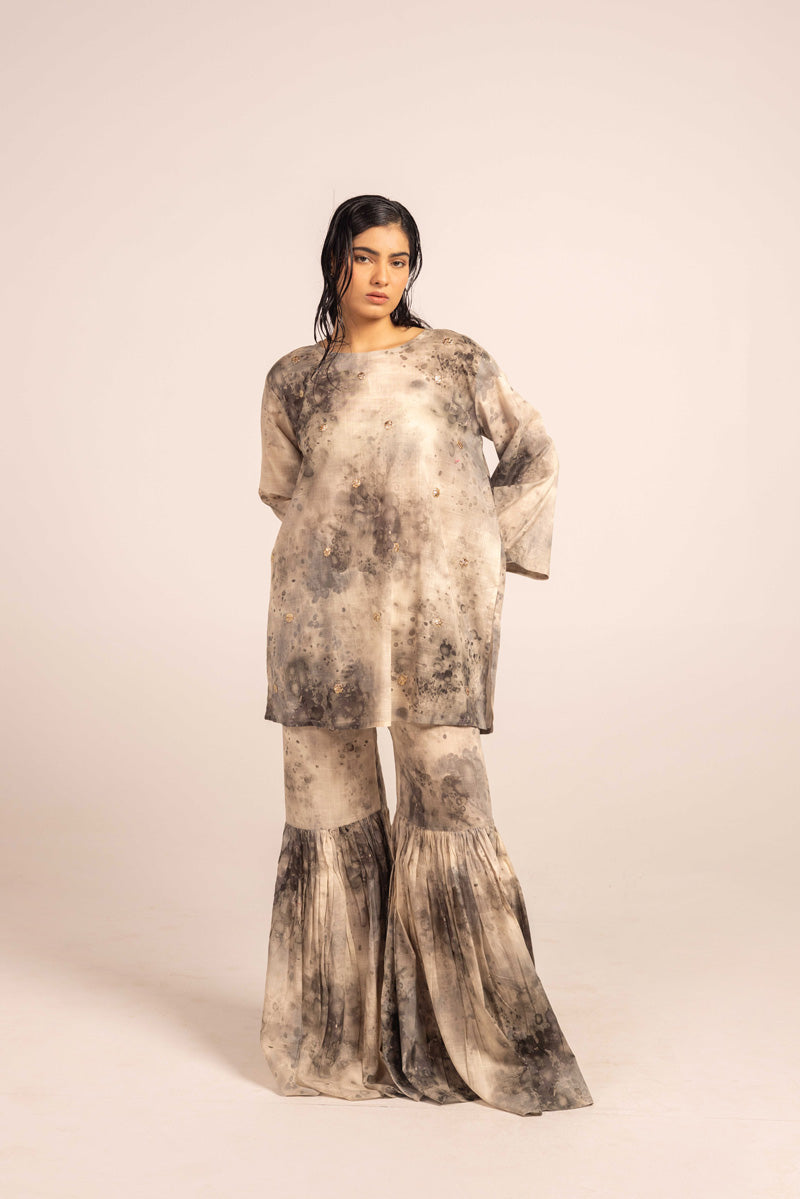 Splash Tastic Gota Glint Gharara Set