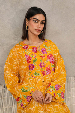 Chintz Garden Flare Peplum