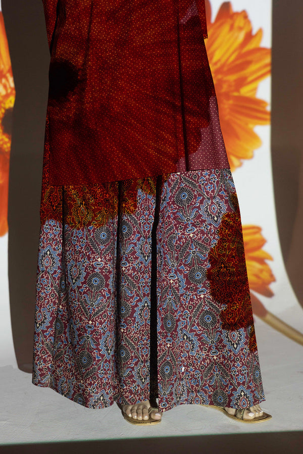 Pure Ajrak Tales Skirt Duo