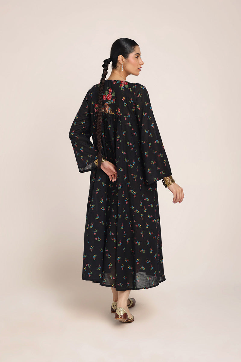 Balochi Garden Flared Frock