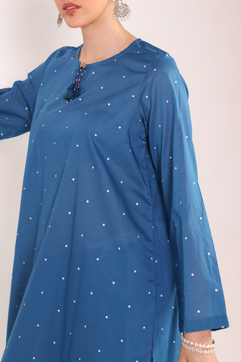 Gilded Floral Dot Duo