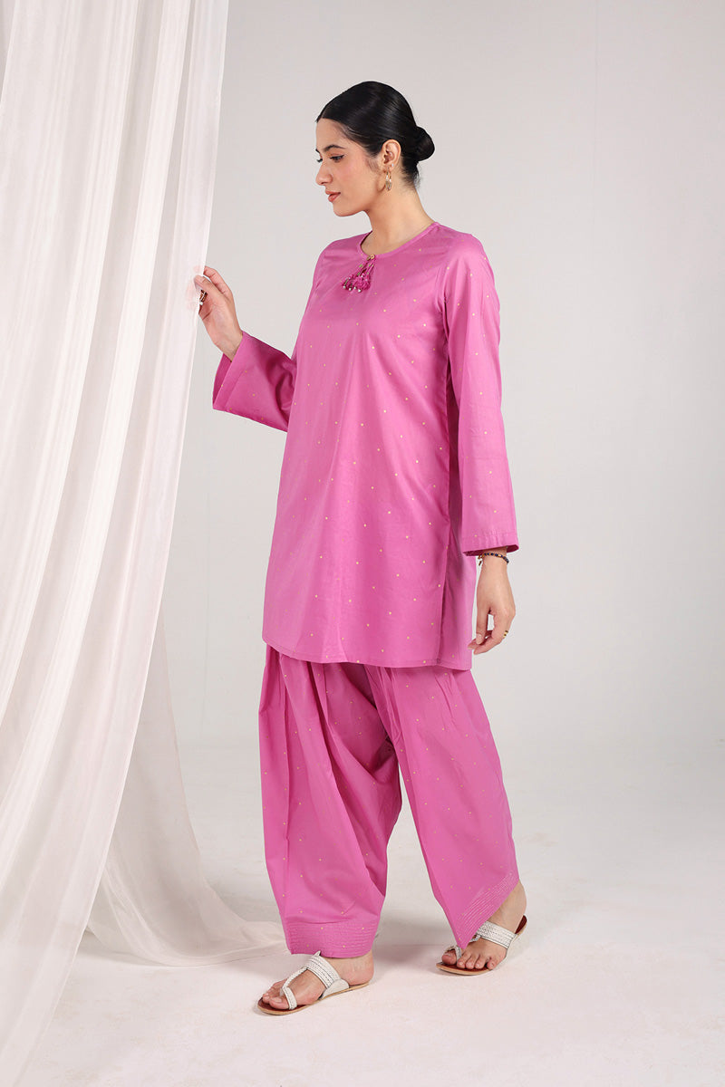 Gilded Floral Dot Duo