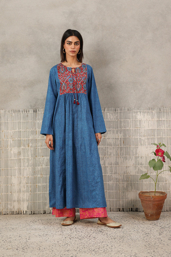 Ajrak Tales Twirl Frock