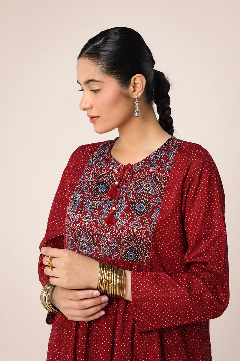 Ajrak Tales Twirl Frock