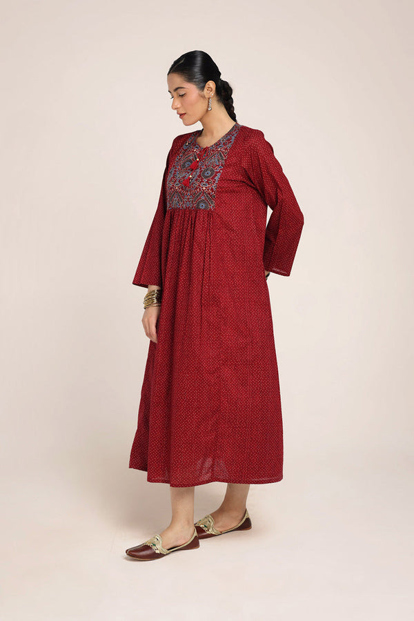 Ajrak Tales Twirl Frock