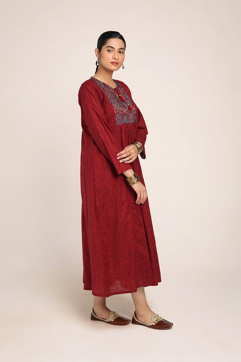 Ajrak Tales Twirl Frock