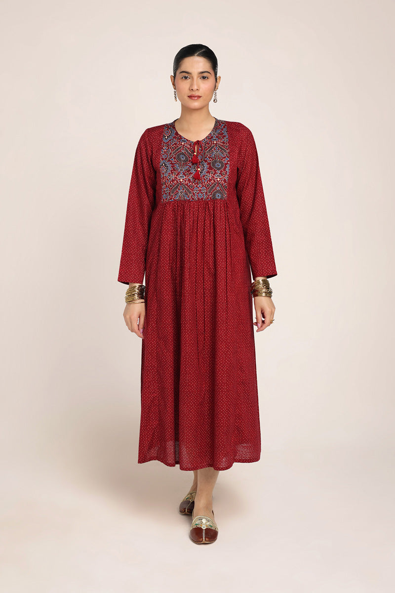 Ajrak Tales Twirl Frock