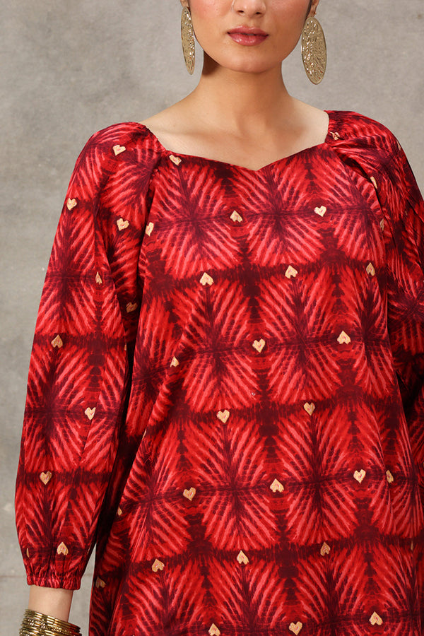 Glided Dye Heart Ensemble