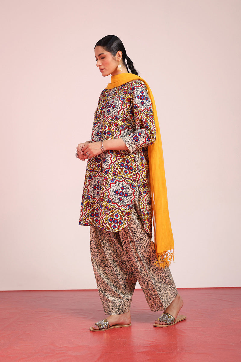 Persian Tiles Contrast Ensemble