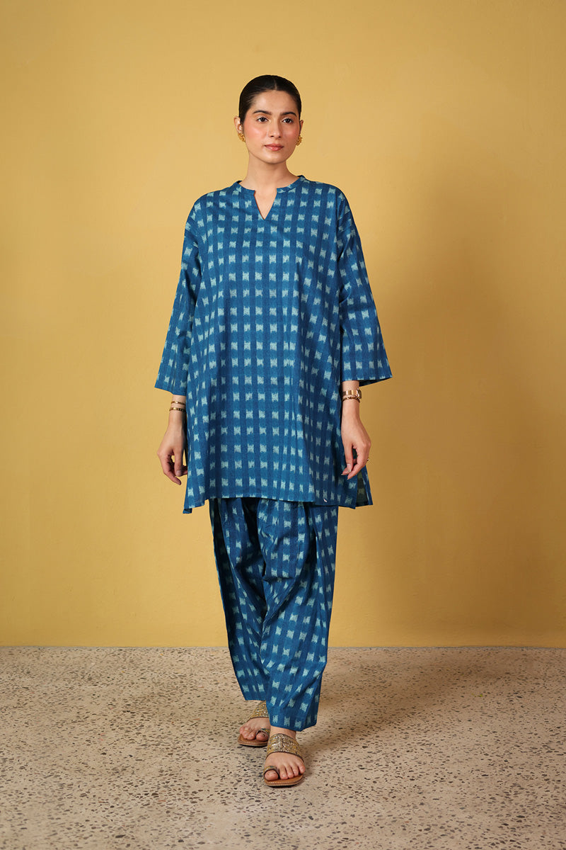 Ikat Dye Drift Co-Ord Set