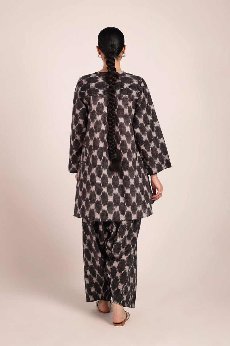 Gota Glint Ikat Duo