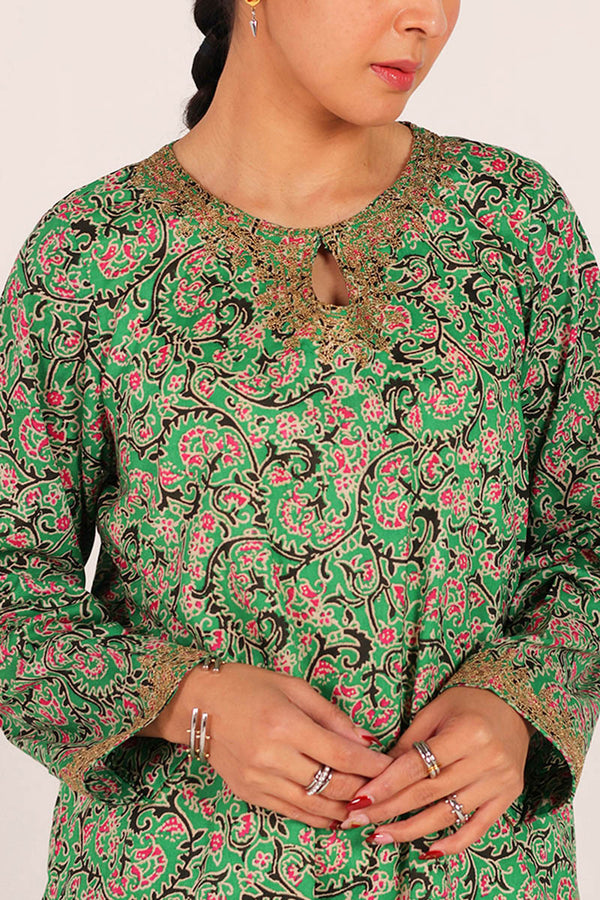 Saru Luxe Thread Gharara Set