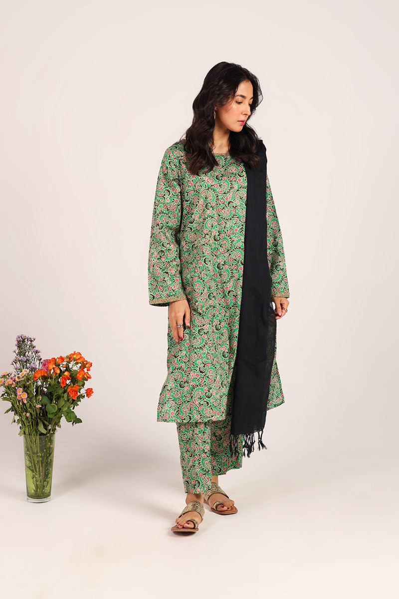 Saru Luxe Thread Gharara Set