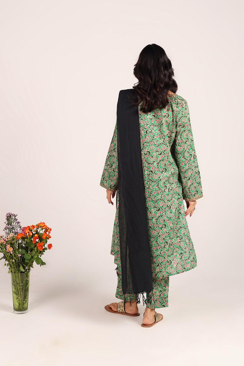 Saru Luxe Thread Gharara Set