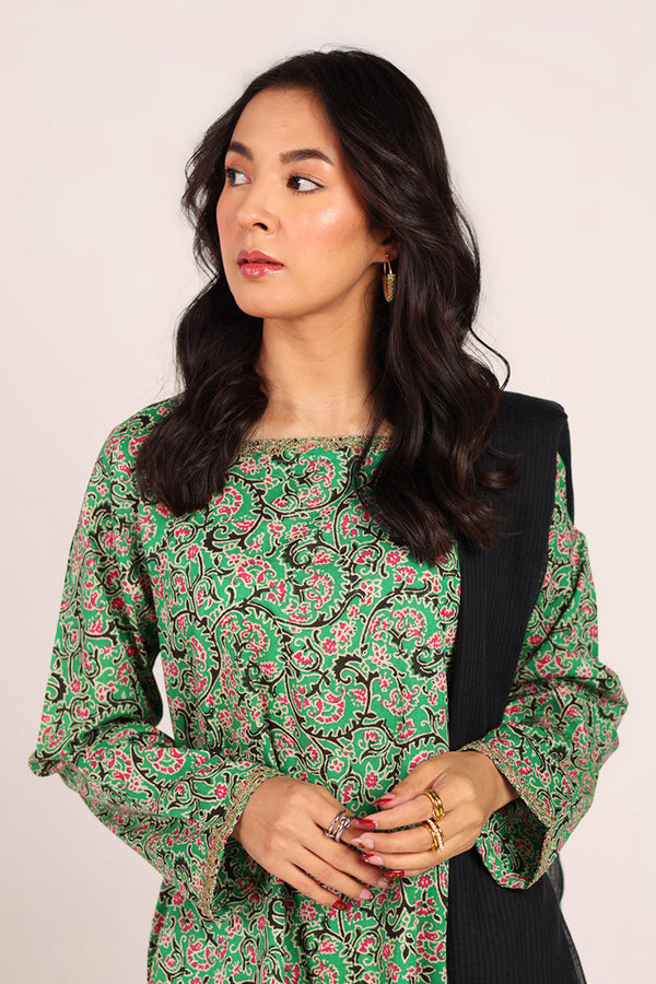 Saru Luxe Thread Gharara Set