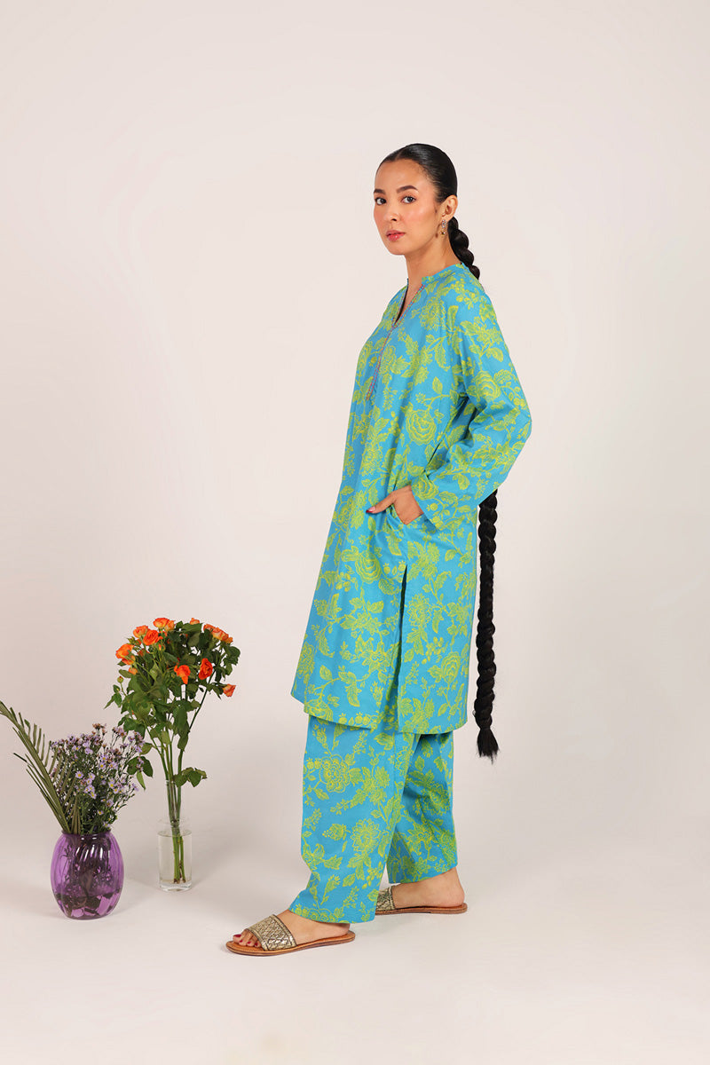 Roshni Bold Bloom Co-Ord Set