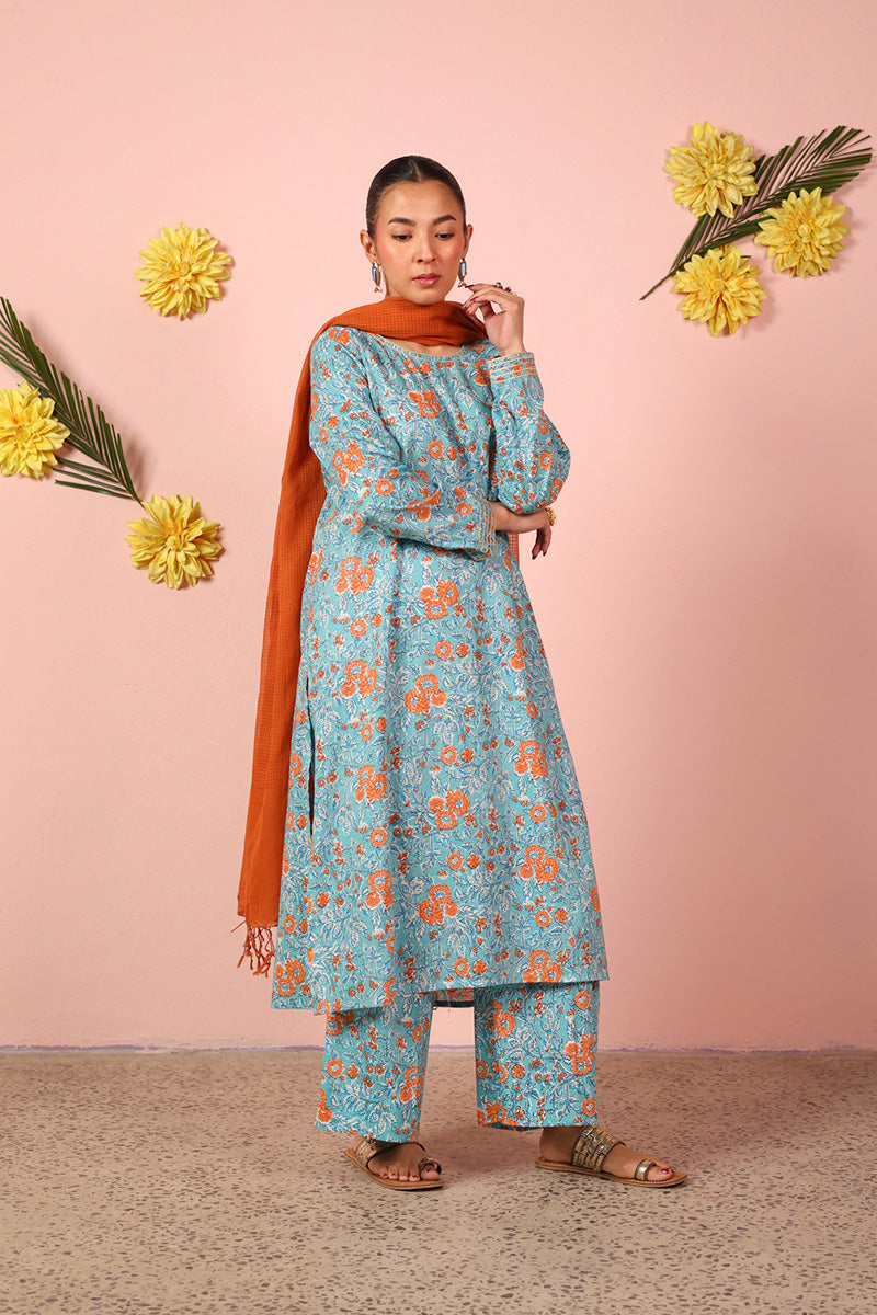 Indus Floral Gleam Duo