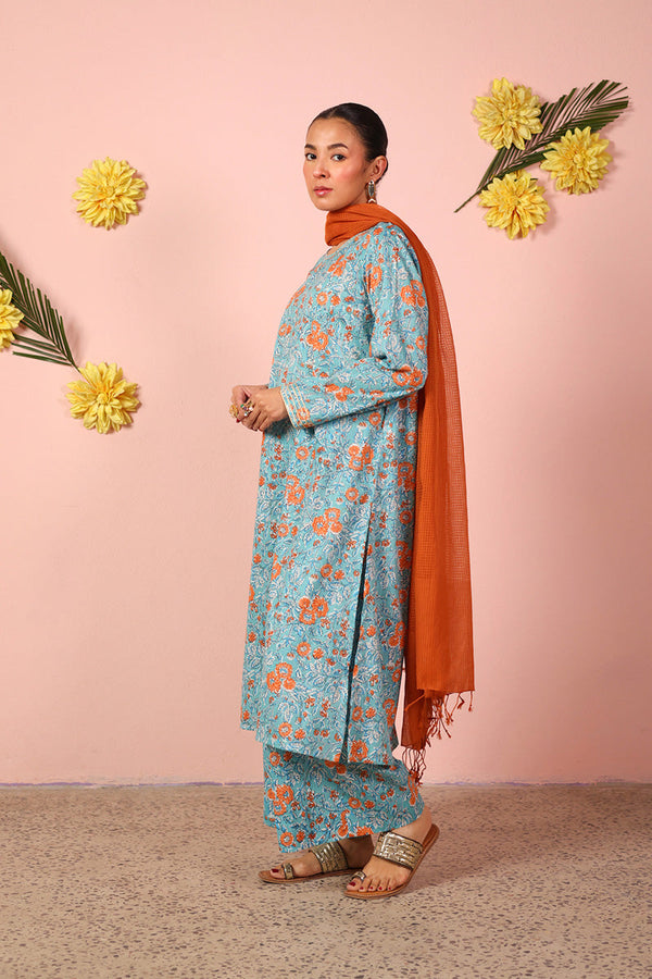 Indus Floral Gleam Duo