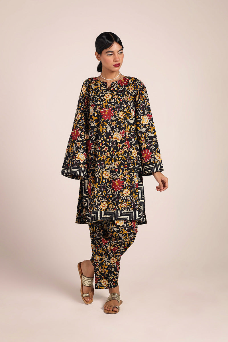 Verdant Blooming Bagh Duo
