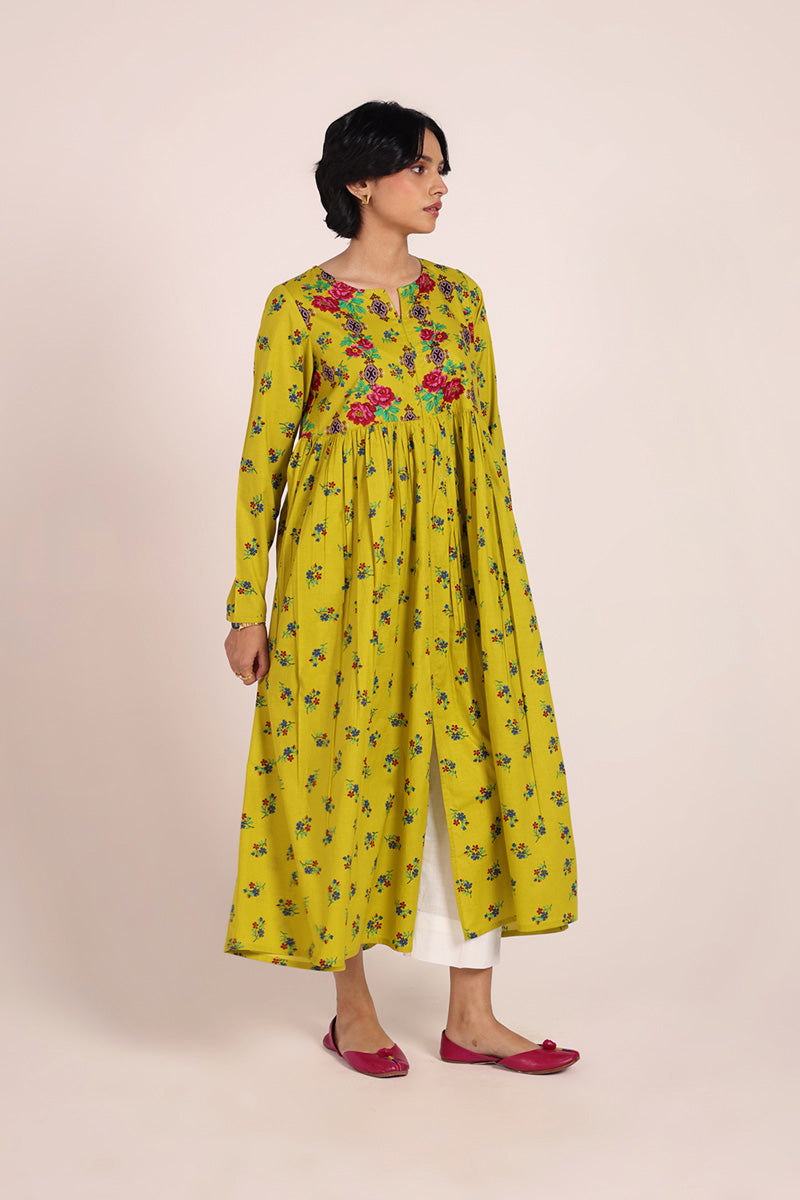 Heart of Balochi Booti Frock