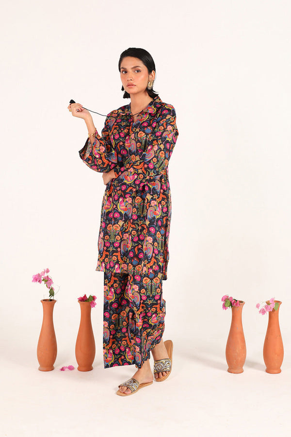 Rooster Folk Flair Co-Ord Set